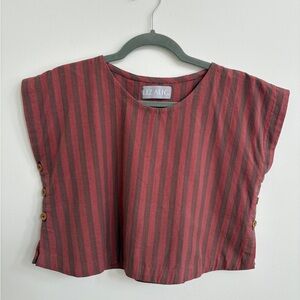 Liz Alig Cropped Top Sz S